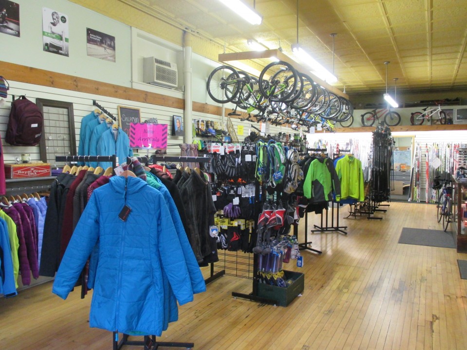 Bikes, Skis, Winter Apparel